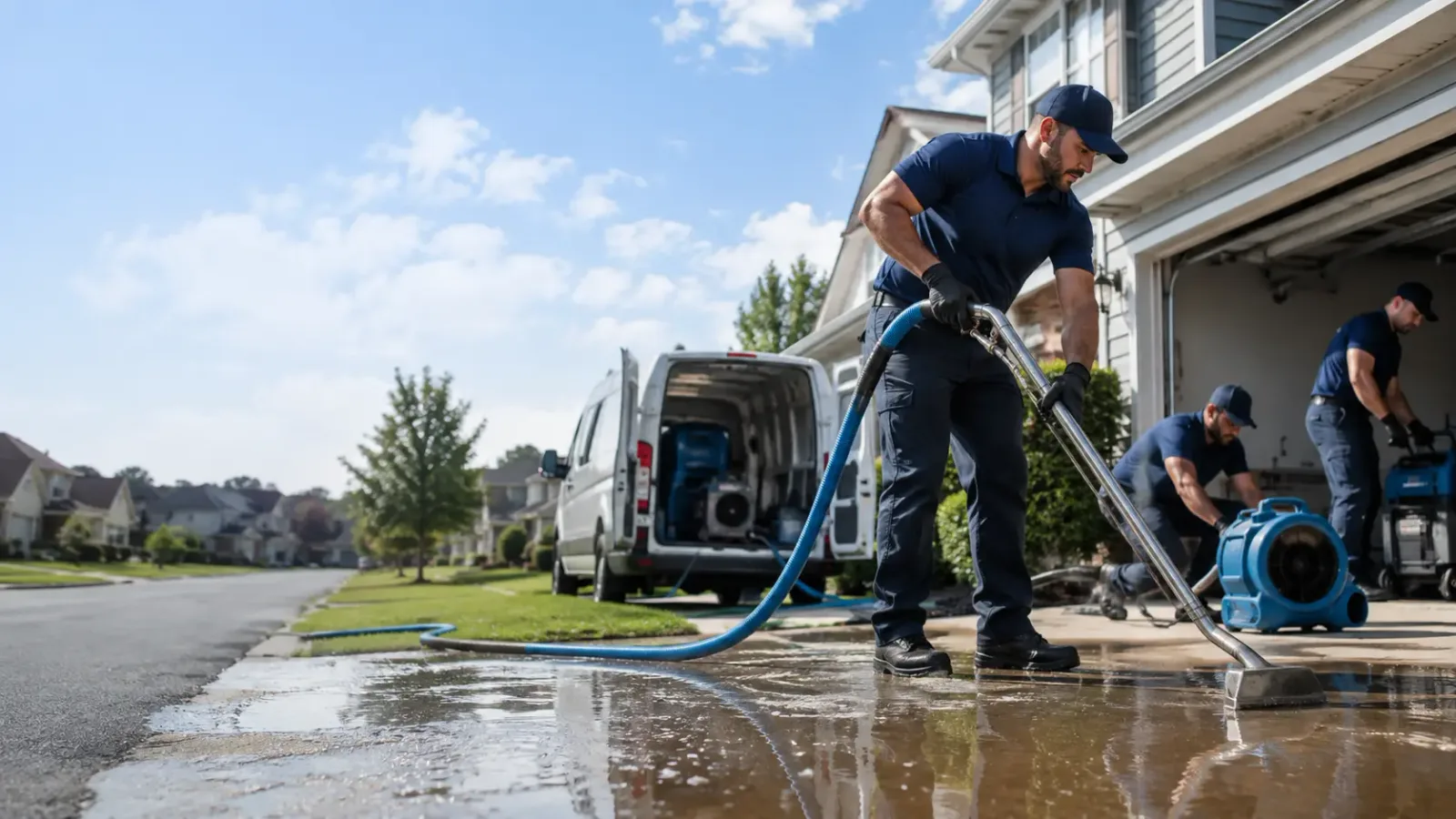 Flood Damage Restoration in Hallettsville, TX